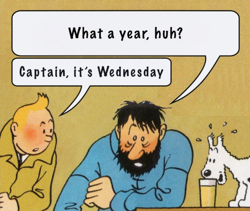 CAPTAIN, IT'S WEDNESDAY